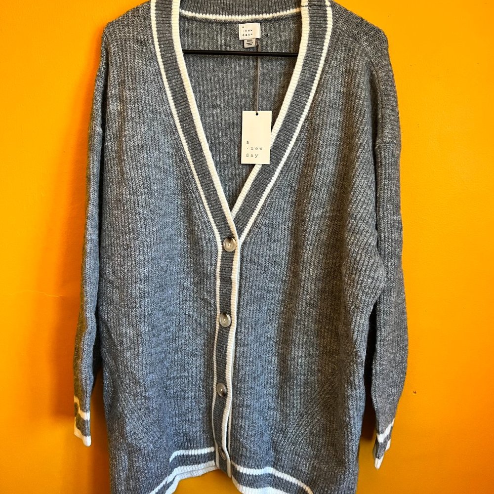 A New Day Grey Cardigan